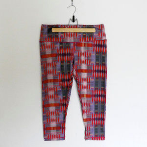 PrAna | Multi-colored Cropped Leggings